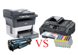 Выбираем принтер: лазерный или струйный